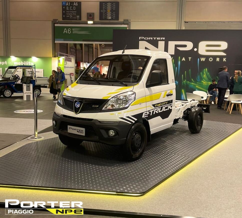 GRUPPO PIAGGIO: PRESENTATO IL NUOVO PORTER NPE, IL PRIMO CITY TRUCK ELETTRICO