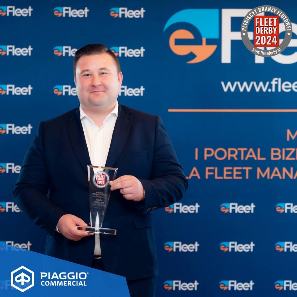 PIAGGIO PORTER NP6 WINS AT THE “FLEET DERBY 2024” COMPETITION