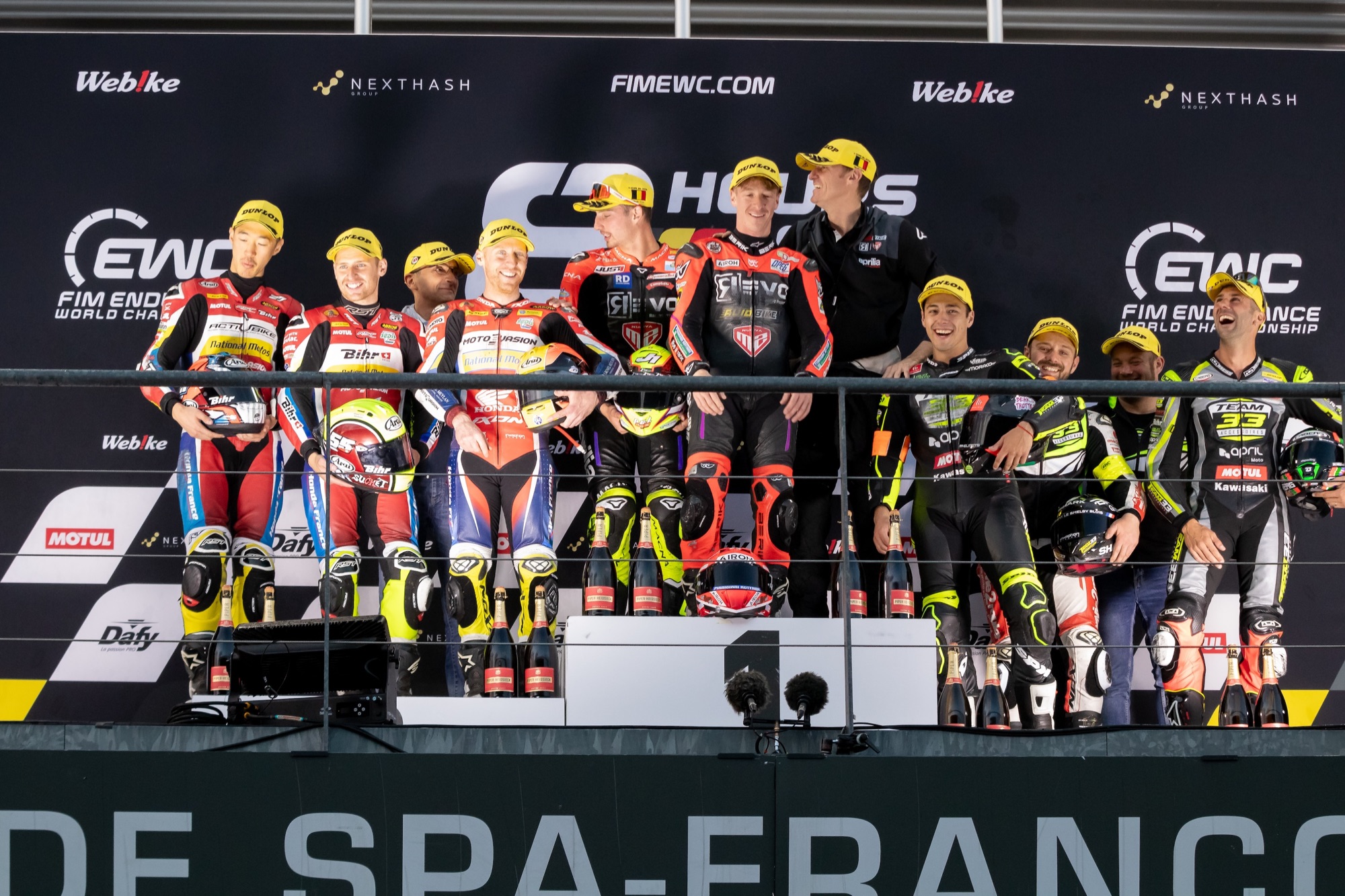 BELGIO, MONDIALE ENDURANCE: L’APRILIA RSV4 VINCE A SPA-FRANCORCHAMPS