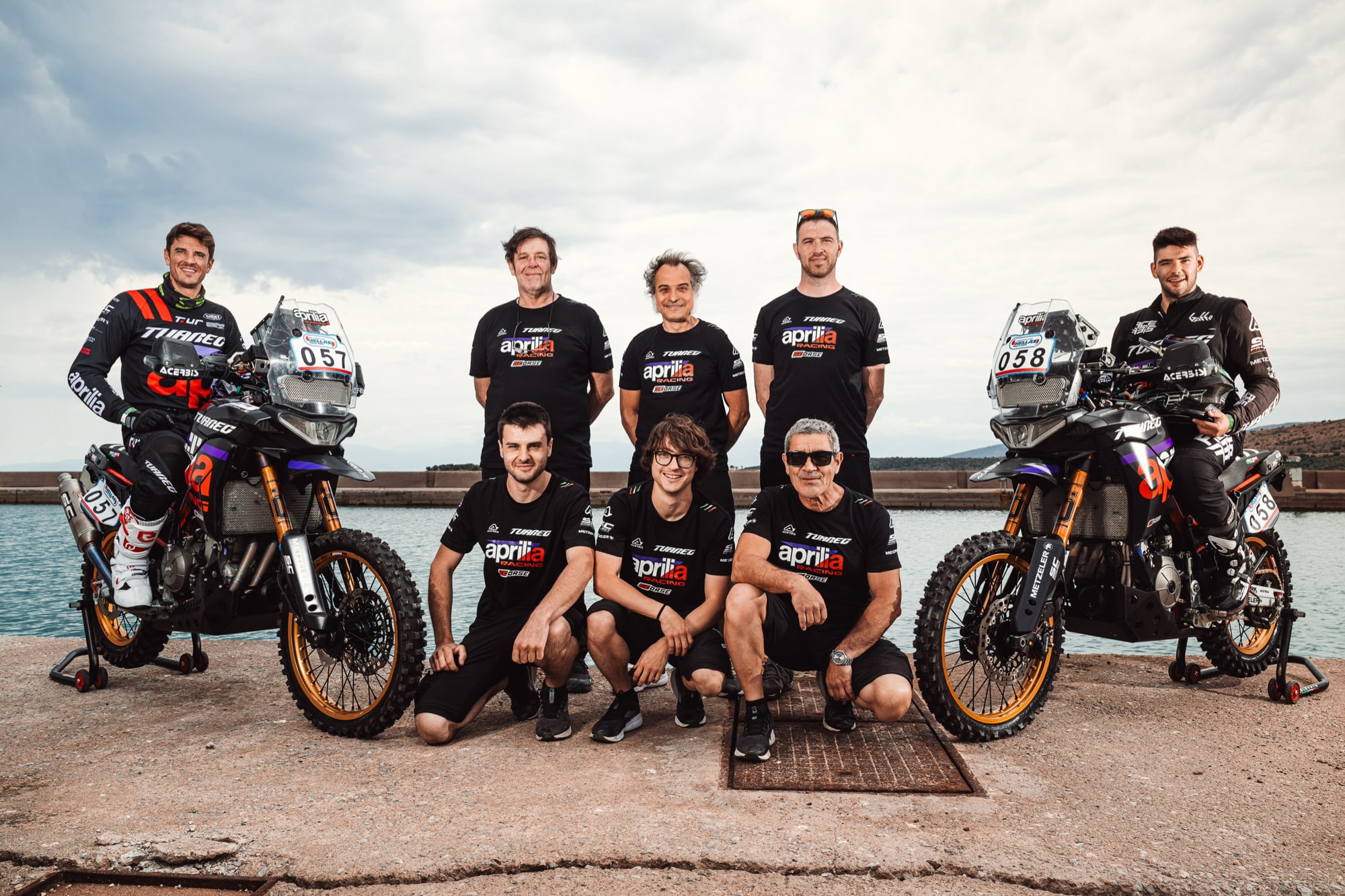 NUOVA SFIDA PER APRILIA TUAREG RACING ALL’HELLAS RALLY RAID 2024: CERUTTI E MONTANARI AL VIA IN GRECIA